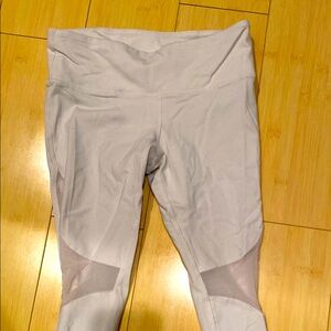 Alo White Mesh Leggings